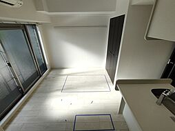 プレサンス三宮フラワーロード 302 3階1LDKのリビング/ダイニング