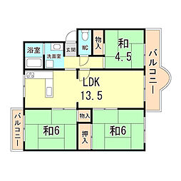 名谷19団地83号棟 5階