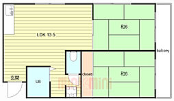 ジョンメゾン城ヶ堀 2階