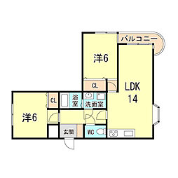 シェトワ西脇 2階