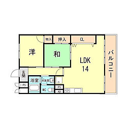 明石本町ビル住宅 3階/304