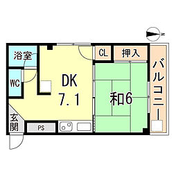 ジョンメゾン山田1 2階