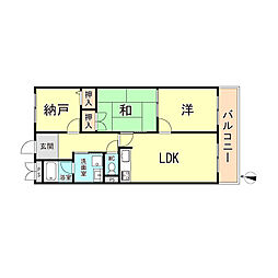 間取図画像 2SLDK