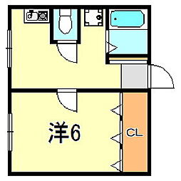 サニーパレス伊川谷 2階