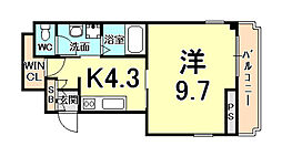 ドルチェ東甲子園 2階