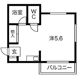 ビリオン有瀬 2階