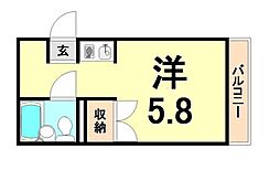 アメニティハイツ壱番館 2階