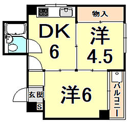 ライフポケット甲子園 2階