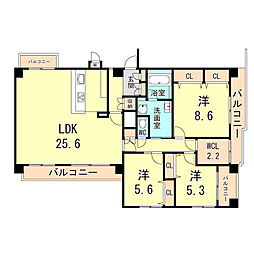 ドムス・アシヤ 2階