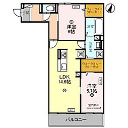 ディアコート芦屋大原町 2階