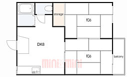 サニーハイツ北別府 2階