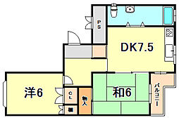 ローズハイツ 1階
