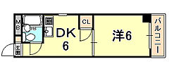 間取図画像 1DK