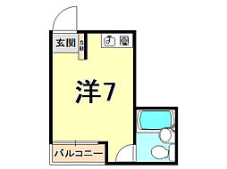 間取図画像 ワンルーム