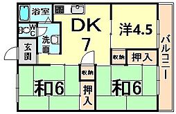 ハイツ八興 4階/405