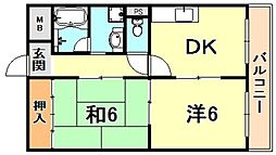 間取図画像 2DK