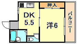 鯉川マンション 5階