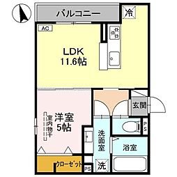 グリューネ塚口本町 2階