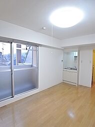 ペルル芦屋 405 4階ワンルームのリビング/ダイニング