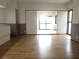 ドムール稲野 106 1階2LDKのリビング/ダイニング