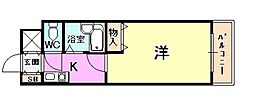 間取図画像 1K