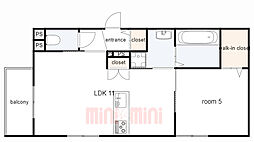 ヘーベルメゾン神楽夙川ウエスト 2階/203