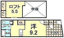 間取図画像 ワンルーム