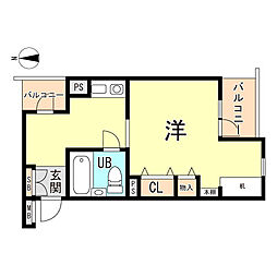 間取図画像 ワンルーム