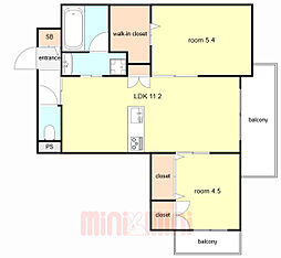 (仮称)西宮市高木東町ヘーベルメゾン 2階