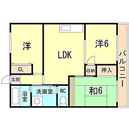 ヴィラ丸橋 2階