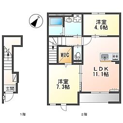 仮西宮市甲子園町新築アパート工事 2階/202