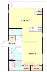 （仮称）西宮市田代町ヘーベルメゾン 1階
