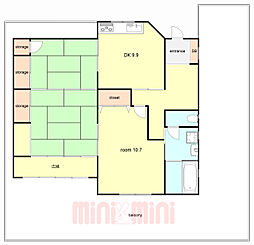 大久保町西脇2階Domani 2階