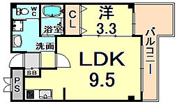 エメラルドオーシャン西宮 4階