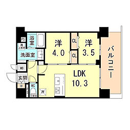 プレサンス神戸長田マリエント 8階/808