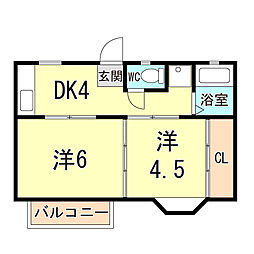 パルティール 2階/202