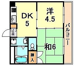 間取図画像 2DK