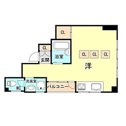 間取図画像 ワンルーム