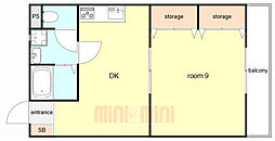 ヴィラＭＮ−1 2階/205