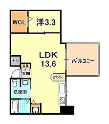 シティフラット兵庫 6階
