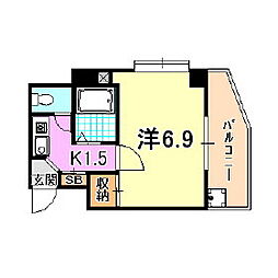 サンライズ長田 7階