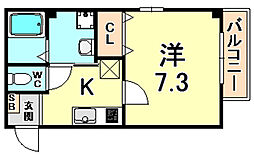 ロータスコートII 2階