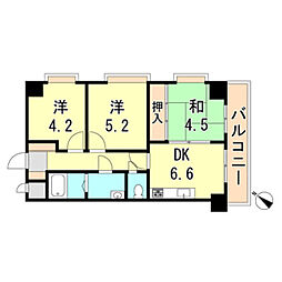 ウィング長田北町 8階/801