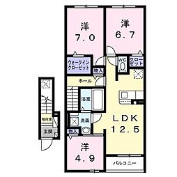 イースト　メゾン 2階