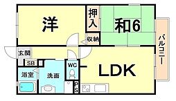 ベアント甲子園 2階