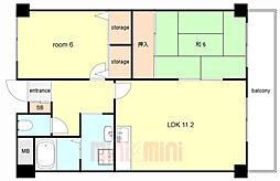 ロイヤルコート歌島 6階