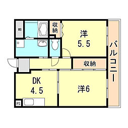 サントル上沢 2階