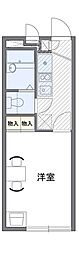 レオパレス千守 1Kの間取図画像