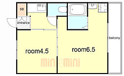 ヴィラナリー雲雀丘3号棟 2階