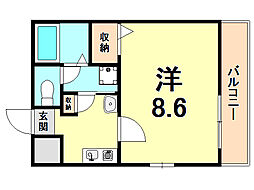 ヘーベル湊川 3階